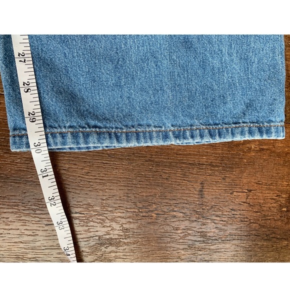 Vintage Northwest Blue High Rise Wide Leg Straight Leg Made In Mexico - Picture 10 of 10